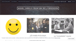 Desktop Screenshot of manuelcarrilloartero.com