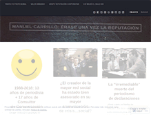 Tablet Screenshot of manuelcarrilloartero.com